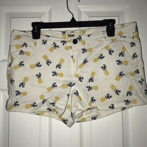 Pineapple shorts!